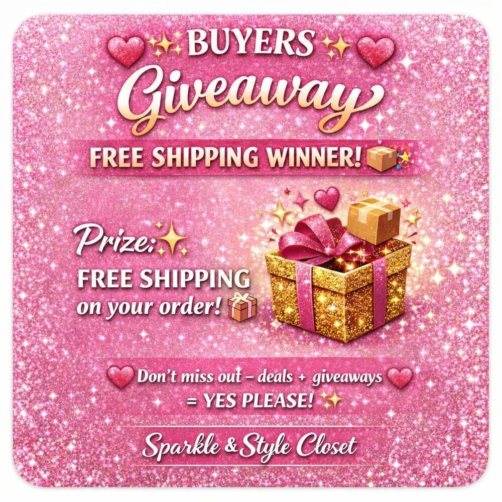 Buyers Live Show GIVEAWAY Free Shipping